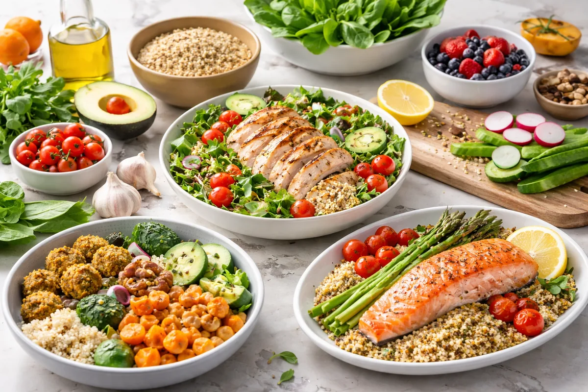 Comment préparer des plats sains et variés avec des ingrédients qualitatifs