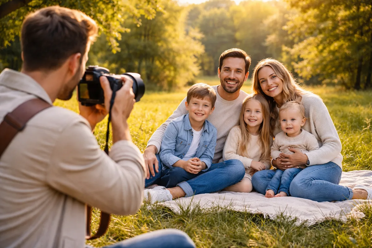 Comment choisir un photographe pour immortaliser une séance de famille