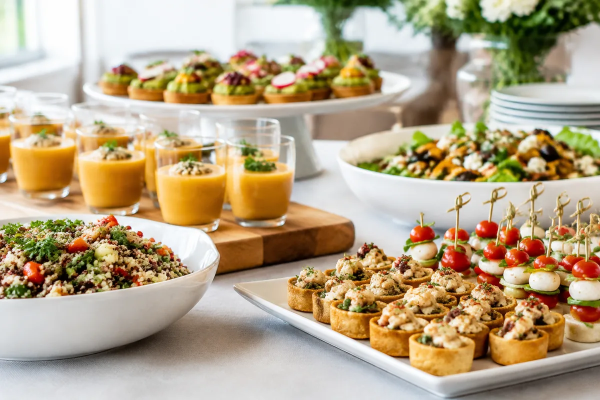 Comment préparer un repas de traiteur sans gluten pour un événement ?