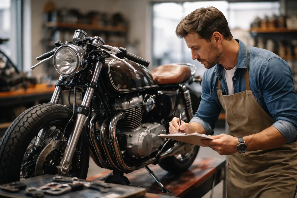 Comment réaliser une évaluation détaillée pour restaurer une moto classique