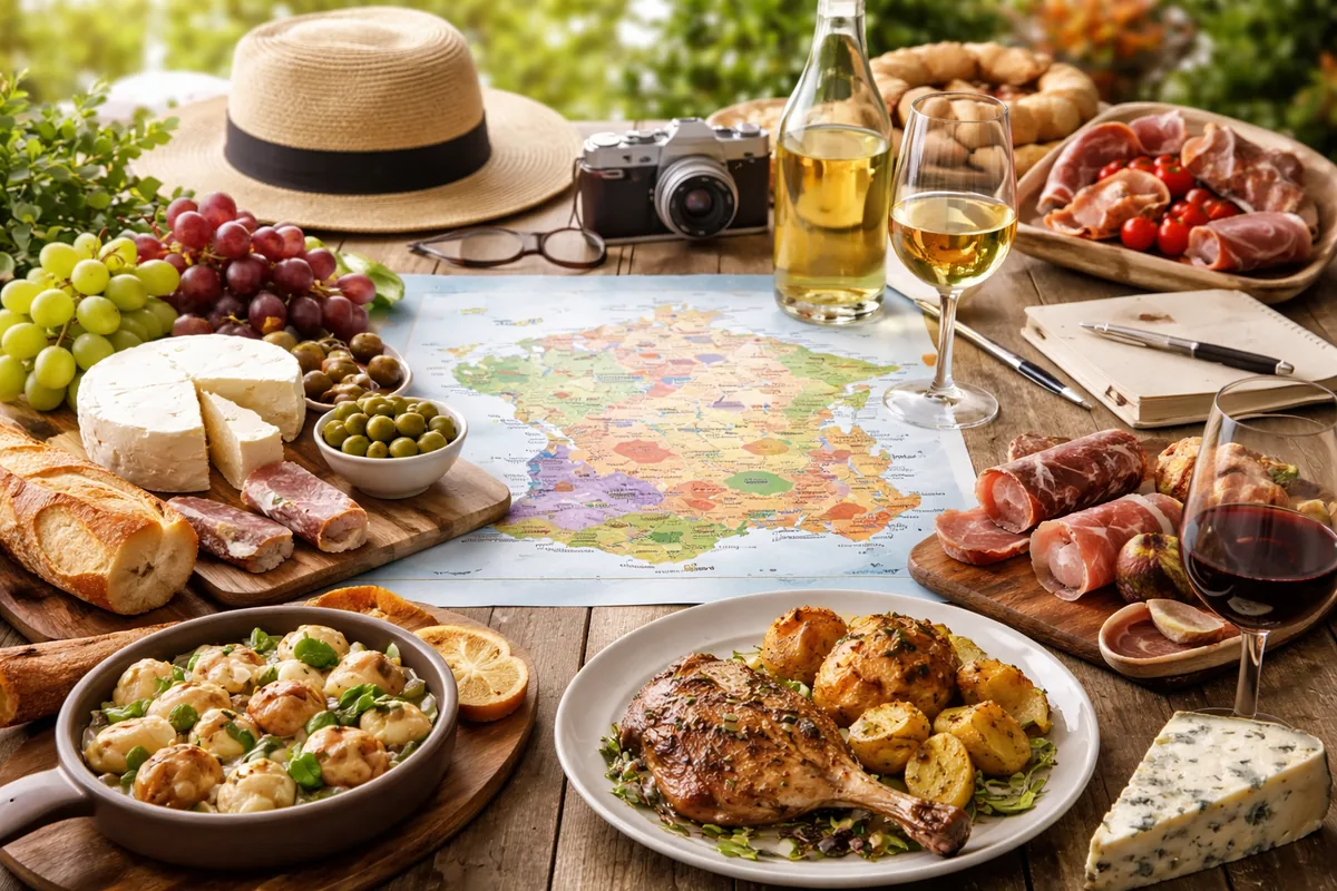 Comment planifier un voyage culinaire à travers les terroirs français
