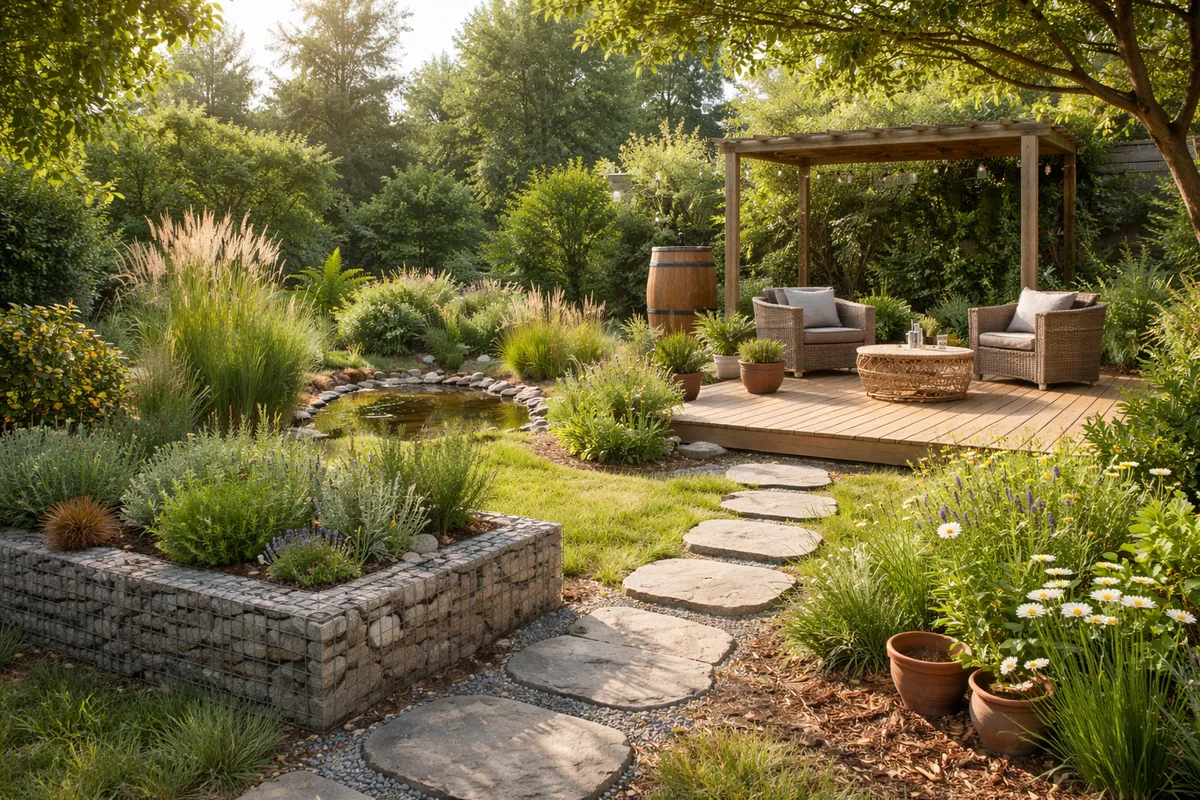 Comment réussir l'aménagement de son jardin avec des matériaux écologiques