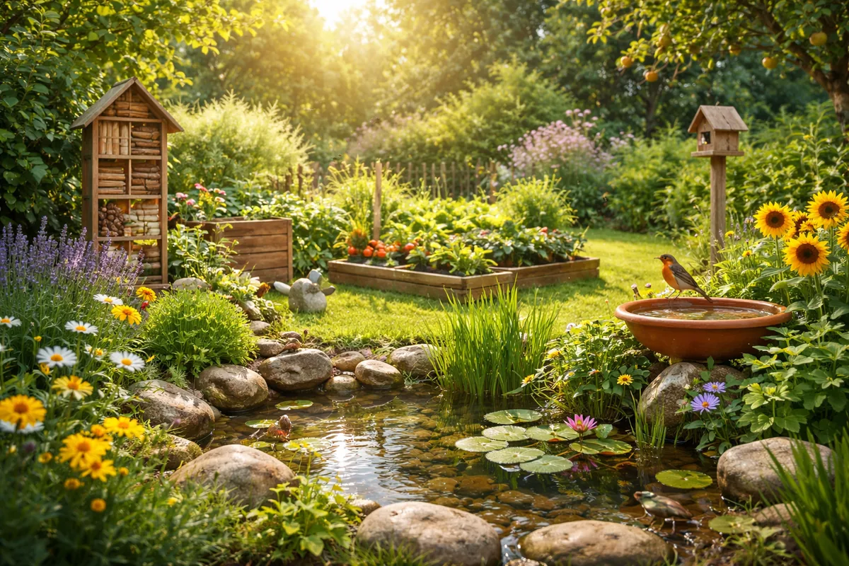 Créer un écosystème équilibré dans votre jardin