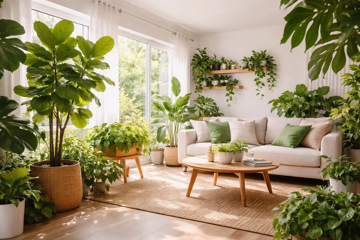 Les bienfaits d'un espace vert à la maison